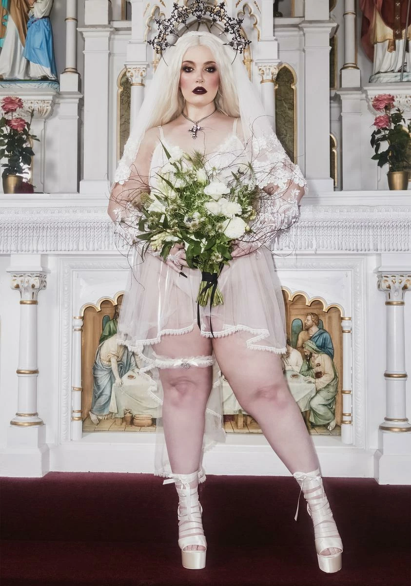 Unholy Plus Heart To Break Tulle Dress 5 Unholy Plus Heart To Break Tulle Dress - Image 3