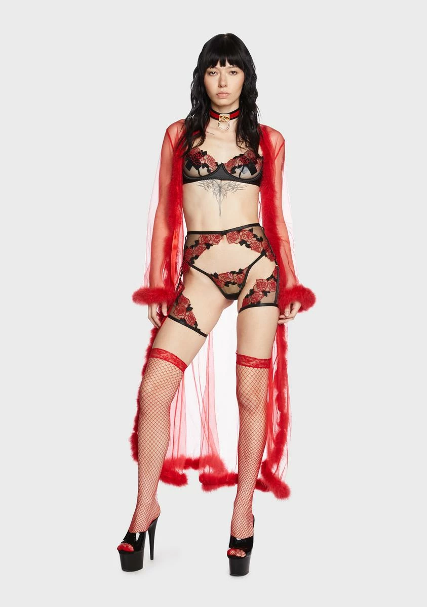 Roma Rosa Bella 3 Piece Short Set 5 Roma Rosa Bella 3 Piece Short Set - Image 3