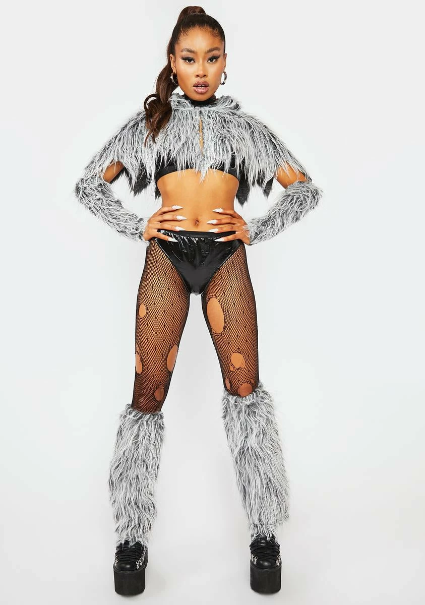 Trickz N' Treatz Canine Behavior Wolf Costume 5 Trickz N' Treatz Canine Behavior Wolf Costume - Image 3