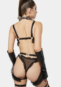 The End Lingerie Sheer Ruffle Garter -Velvet Muse Store KAcDIs25IaHeUPyNQGByNIgdzyTGBf7y 24