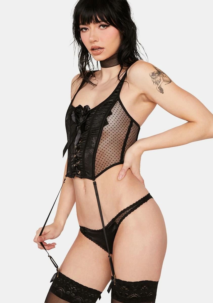 X_Seven 'til Midnight Wicked My Best Behavior Lingerie Set 4 X_Seven 'til Midnight Wicked My Best Behavior Lingerie Set - Image 2