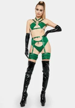 The End Lingerie Green Cut-Out Hipsters With Garter -Velvet Muse Store L7zy2lQM9ahuE632sMgVC3bAUYFVj0GO 24