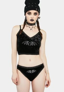 The Grave Girls Thirst For More Velvet Pajama Set