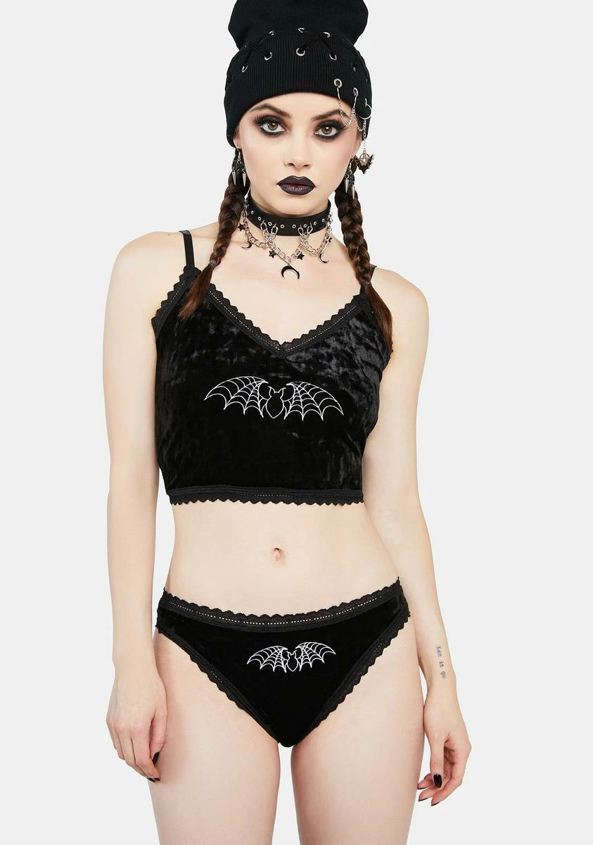 The Grave Girls Thirst For More Velvet Pajama Set 3 The Grave Girls Thirst For More Velvet Pajama Set