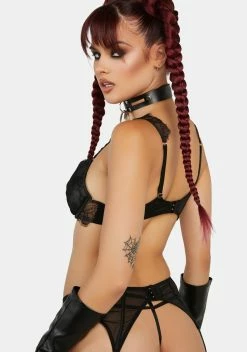 Playful Promises WW X Sammi Lace & Mesh Suspender -Velvet Muse Store MaTWRCkgGEdQIdWyBxaAJNtf15Lc7qfw 24