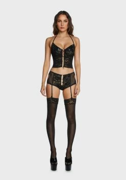 X_G World Intimates Let's Stay Together Lingerie Set