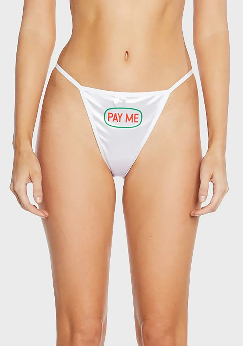 MaryJaneNite Pay Me G-String Panty 3 MaryJaneNite Pay Me G-String Panty