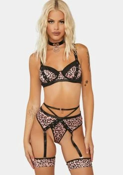 X_PTLHZ Feline You Lingerie Set