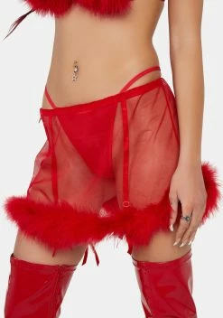 Playful Promises X Bettie Page Elizabeth Garter Skirt