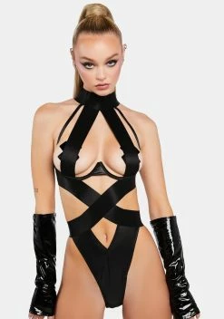 Oh La La Cheri Lydie Vegan Leather Teddy
