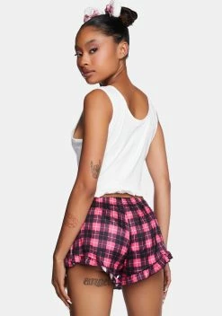 Hello Kitty X Cup Noodles Cup O' Noodles Plaid Pajama Set -Velvet Muse Store QzUAbFTpljXHMrUmKd1s5IPAzuPhbAZN 24