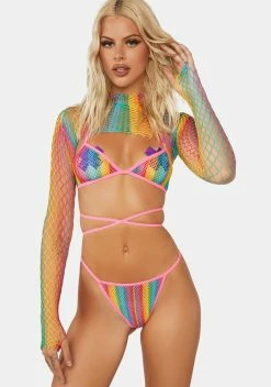 X_Be Wicked Dream In Colors Bodystocking Set