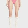 Namilia Pink Monogram Denim Thong -Velvet Muse Store RPFk4D0WgGWDUZpPgY5flUarv2bMwtAJ 24
