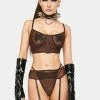 Forplay Natural Lover Mesh Lingerie Set