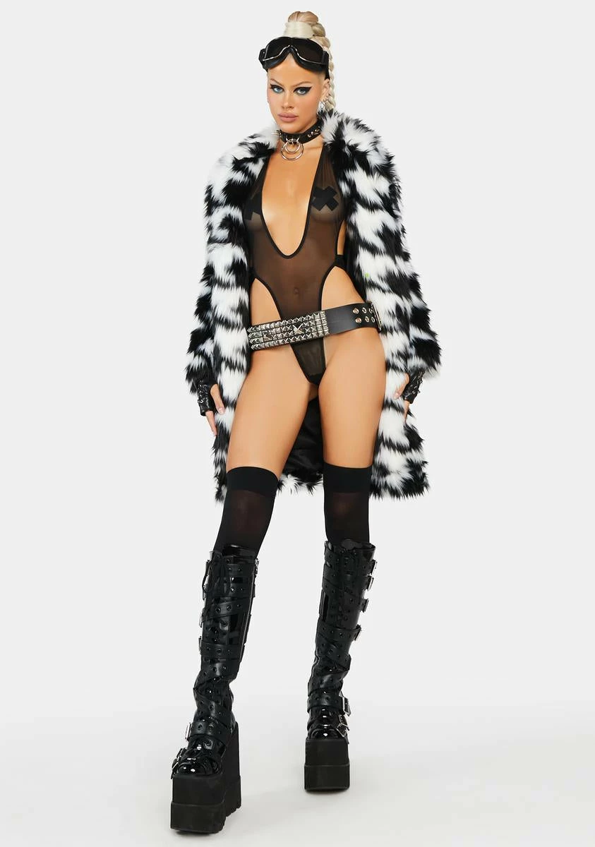 X_Escante Lustful Appetites Mesh Teddy 4 X_Escante Lustful Appetites Mesh Teddy - Image 2