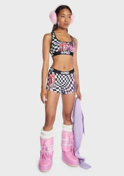 PSD Underwear Bratz Checker Boy Shorts -Velvet Muse Store SxZdlkmTjEHWrsDltftKR41TSPfVHNFw 24