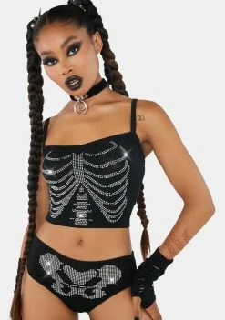 Trickz N' Treatz Goin' Tibia Okay Skeleton Undies Set