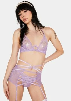 X_Seven 'til Midnight Say Nothing Lingerie Set