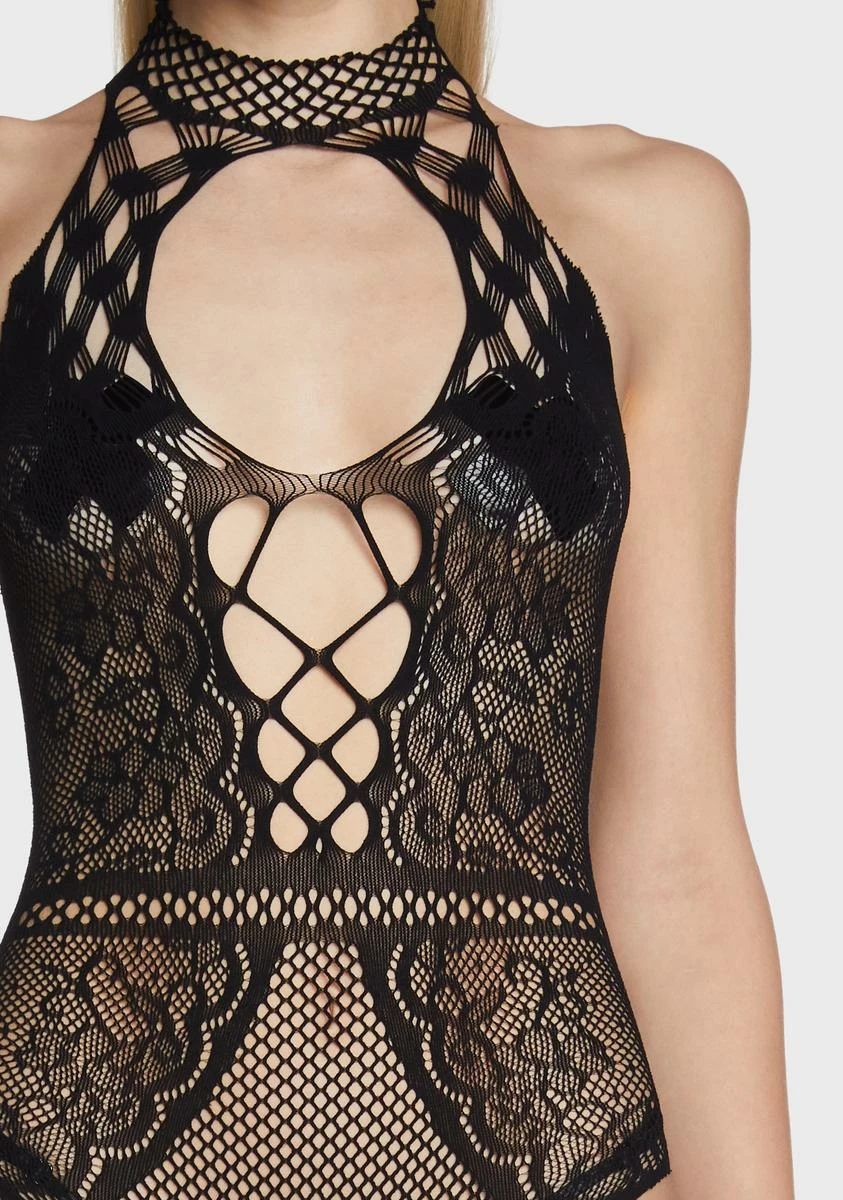 X_Leg Avenue All I Think About Lace Bodysuit 4 X_Leg Avenue All I Think About Lace Bodysuit - Image 2