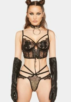 Roma Balconette Lashes For Lace Lingerie Set