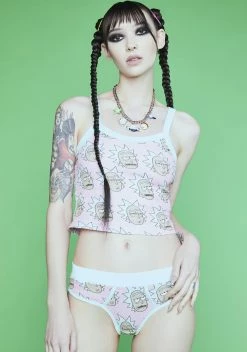 Dolls Kill X Rick And Morty Just A Phase Pajama Set