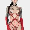 X_Mapale No Mercy Cutout Bodysuit
