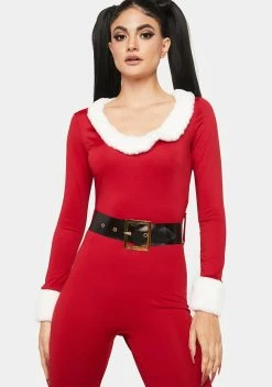 X_Leg Avenue I'm The Gift Santa Jumpsuit Set