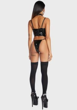 Forplay Vinyl Bustier Lingerie Set -Velvet Muse Store WsYBxco2QoNrl35Uw0cn3T2tvjkACKxv 24
