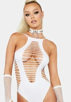 X_Leg Avenue Pure Reckless Behavior Cut Out Bodysuit
