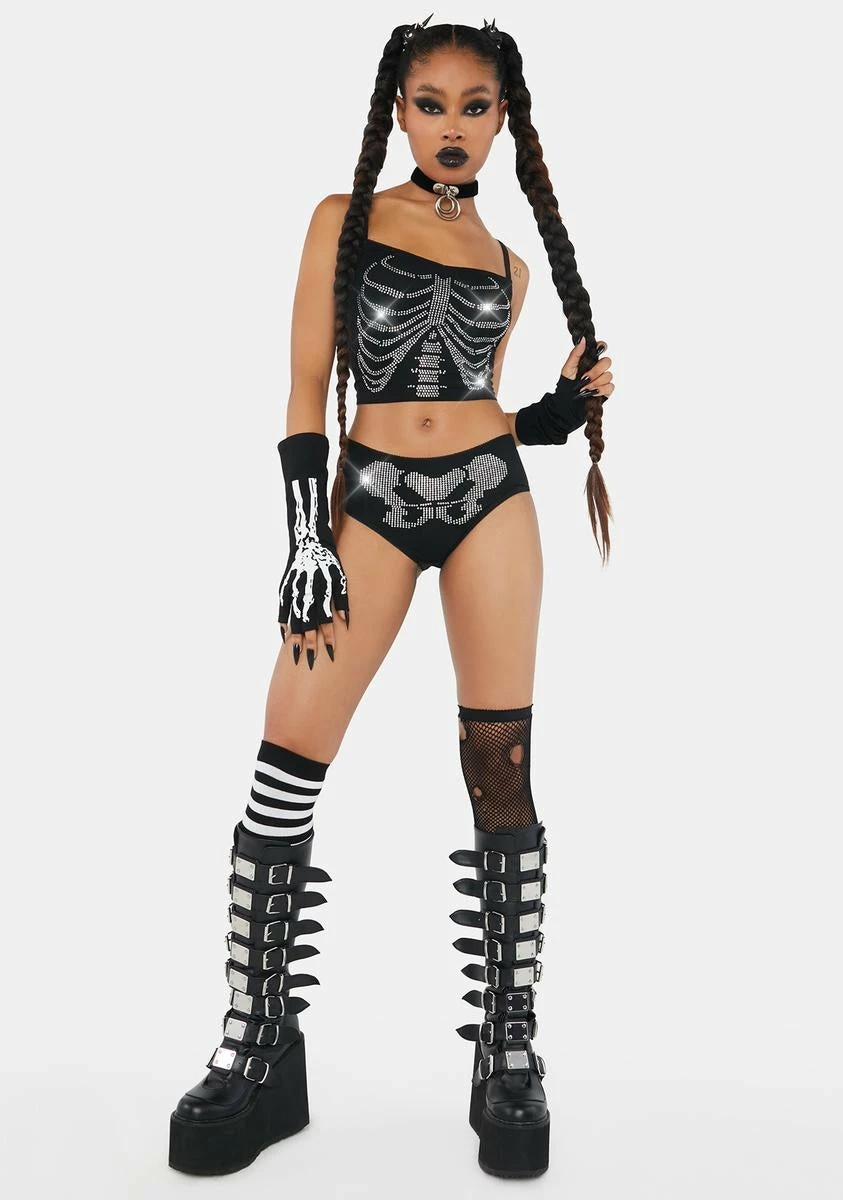 Trickz N' Treatz Goin' Tibia Okay Skeleton Undies Set 5 Trickz N' Treatz Goin' Tibia Okay Skeleton Undies Set - Image 3