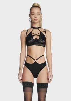 X_Coquette Under My Bed Lingerie Set