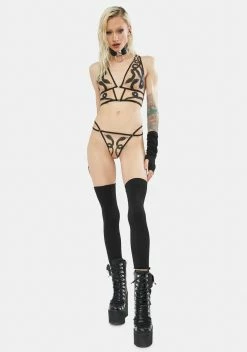 Thistle And Spire Medusa Embroidered Thong -Velvet Muse Store YTc4lrMru899zNQDAG0f88mjHMAcG868 24
