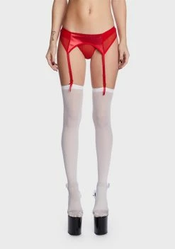 X_Escante Spicy Overtime Pay Garter Belt