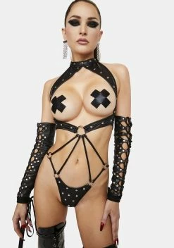 X_Magic Silk Allure The Night Strappy Teddy