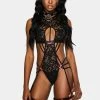 X_G World Intimates To The Love Shack Lace Garter Teddy