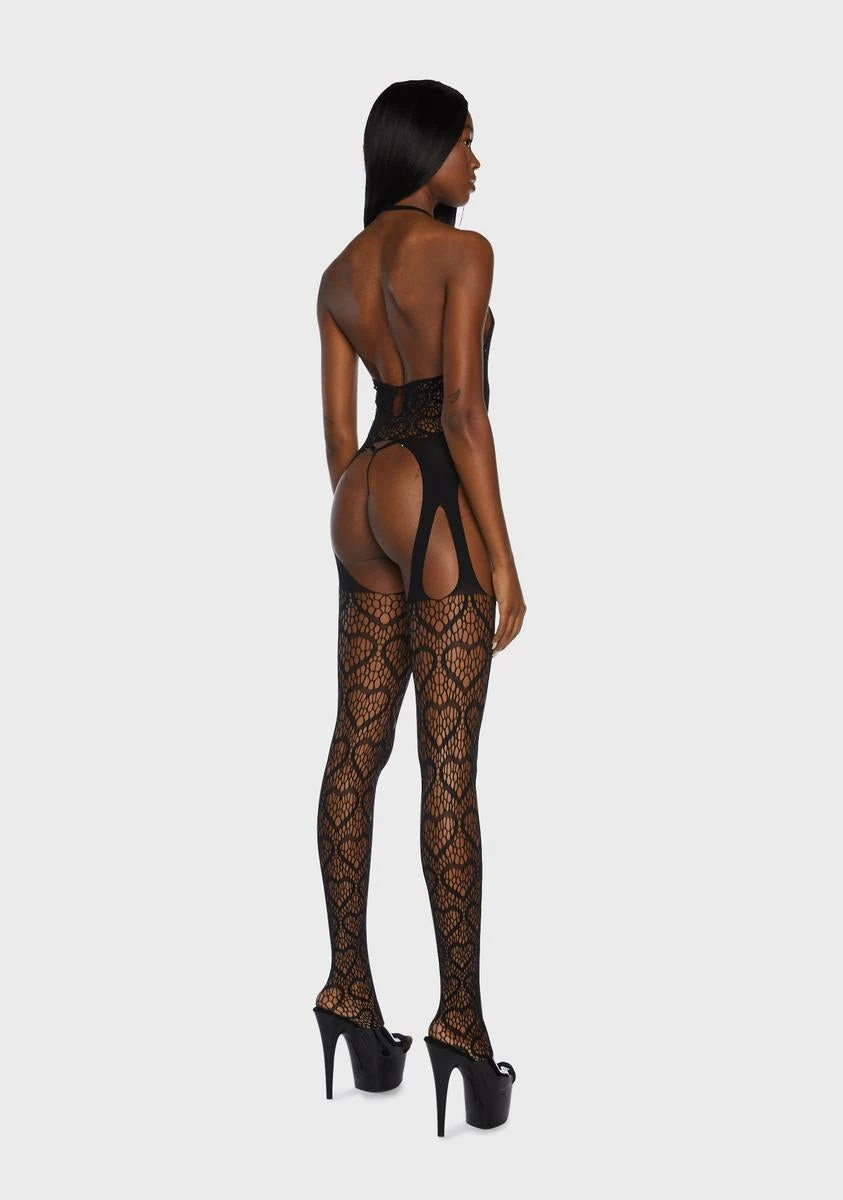 X_Leg Avenue Onyx All For You Net Bodystocking 5 X_Leg Avenue Onyx All For You Net Bodystocking - Image 3