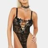 X_Escante Down In The Dust Lace Teddy