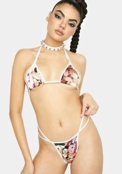 X_Elegant Moments Spring Love Floral Lingerie Set