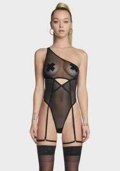 X_Hauty Breakaway Sheer Teddy
