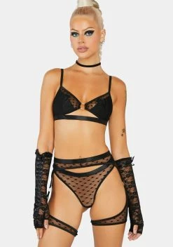 X_PTLHZ Another Lover Sheer Lingerie Set