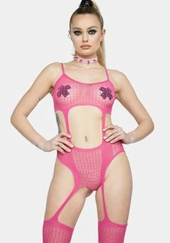 X_Fantasy Lingerie Sweetest Afterglow Cut-Out Teddy