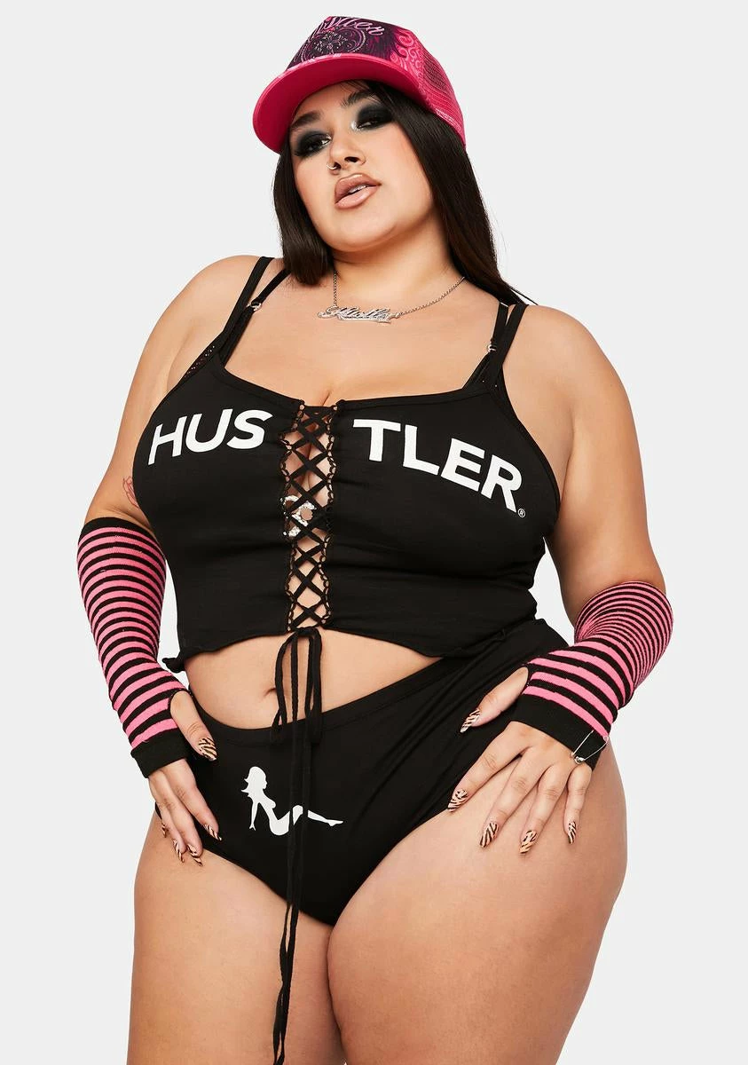 Dolls Kill X Hustler Plus Magazine Babe Sleep Set 4 Dolls Kill X Hustler Plus Magazine Babe Sleep Set - Image 2