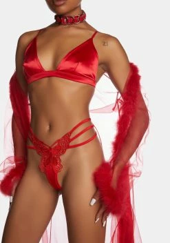 X_Elegant Moments Flyin' Away Lingerie Set