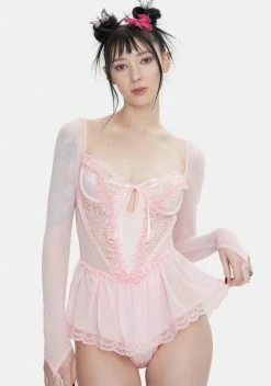 Sugar Thrillz Baby Spoiled But Not Rotten Long Sleeve Teddy