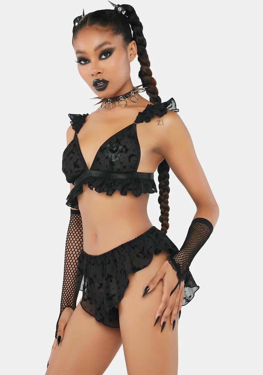 Trickz N' Treatz Witch You Were Here Lingerie Set 4 Trickz N' Treatz Witch You Were Here Lingerie Set - Image 2