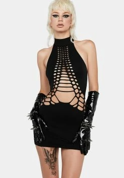 X_Pink Lipstick Midnight Make No Mistakes Seamless Dress