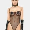 Forplay Set The Tone Fishnet Teddy