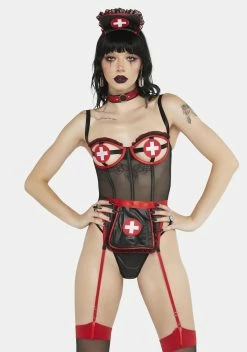 Trickz N' Treatz I'm Ur Medi-sin Lingerie Set