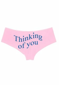 MaryJaneNite Pink Thinking Of You Boy Shorts