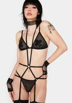 X_Pink Lipstick Tall Order Strappy Lingerie Set -Velvet Muse Store e2eZFtrQAkmerAO9i0PyqqnIT9bW7fDq 24